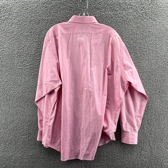 Vintage Polo Ralph Lauren Shirt Mens 17.5 34/35 Curham Pink Long Sleeve Button U - Picture 2 of 9